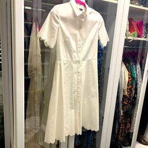 Banana Republic Midi Scalloped Dress BLOWOUT SALE!